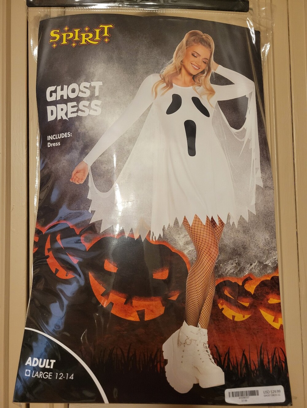 Spirit Ghost Dress Costume - White